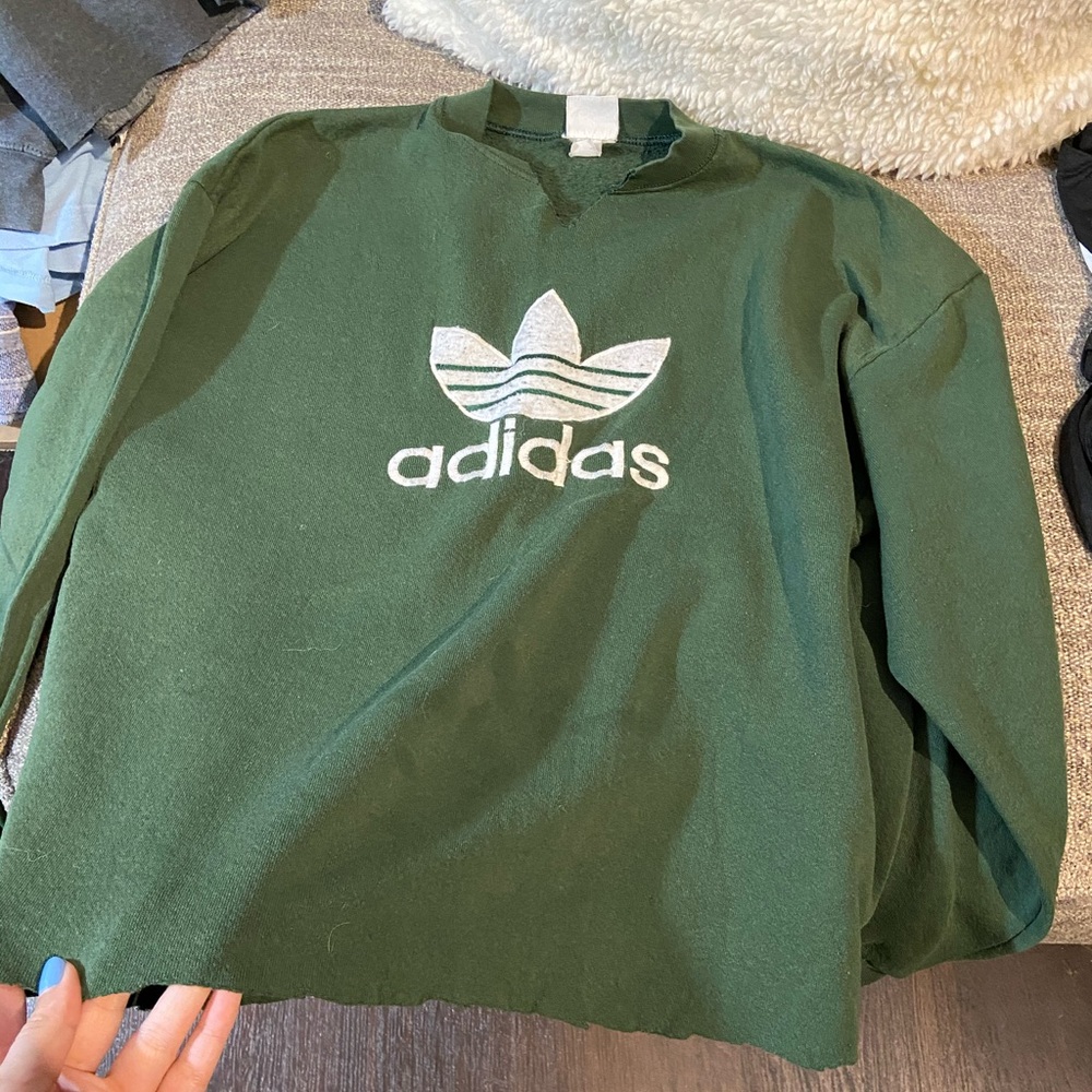 Vintage Adidas crop sweatshirt
